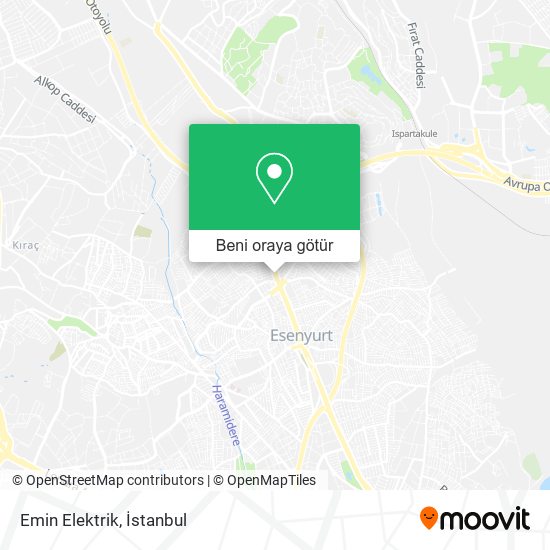 Emin Elektrik harita