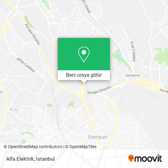 Alfa Elektrık harita