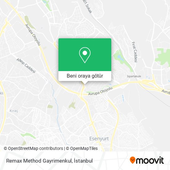 Remax Method Gayrimenkul harita