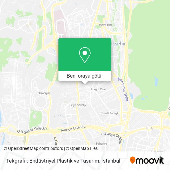 Tekgrafik Endüstriyel Plastik ve Tasarım harita