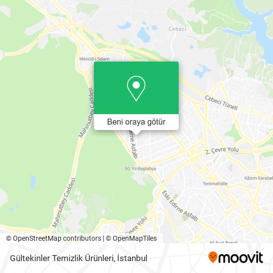 Gültekinler Temizlik Ürünleri harita