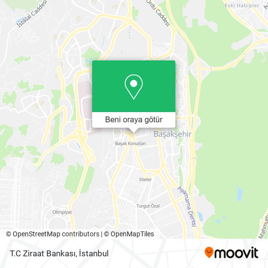 T.C Ziraat Bankası harita