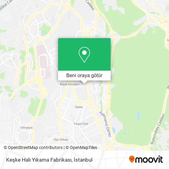 Keşke Halı Yıkama Fabrikası harita