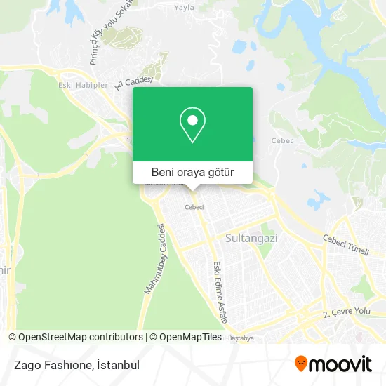 Zago Fashıone harita