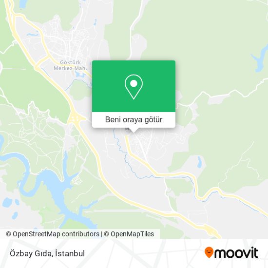 Özbay Gıda harita