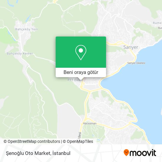 Şenoğlu Oto Market harita