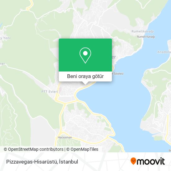 Pizzavegas-Hisarüstü harita