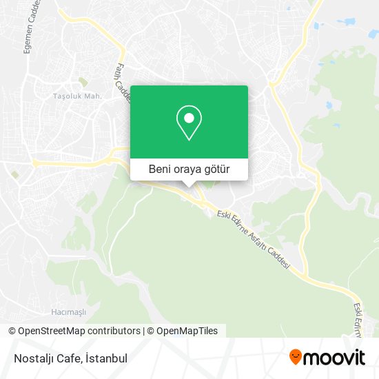 Nostaljı Cafe harita