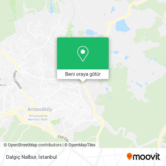 Dalgiç Nalbur harita