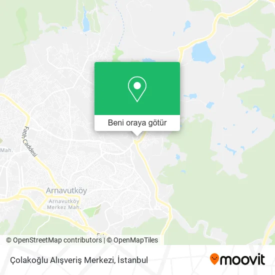 Çolakoğlu Alışveriş Merkezi harita