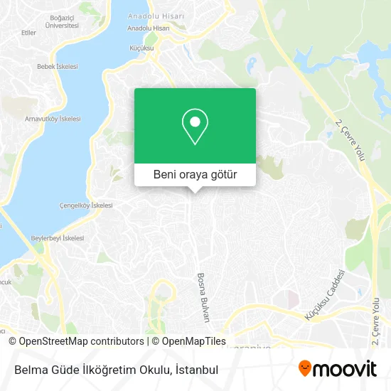 Belma Güde İlköğretim Okulu harita