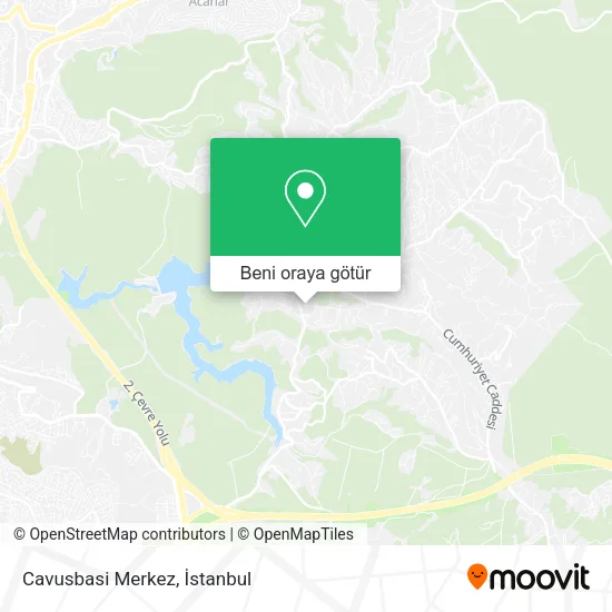 Cavusbasi Merkez harita