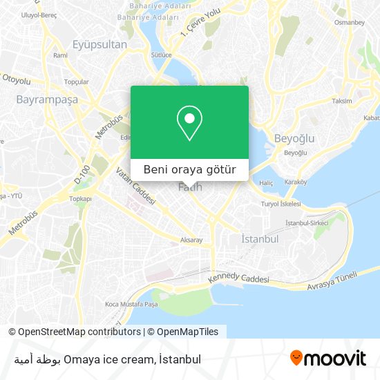 بوظة أمية Omaya ice cream harita