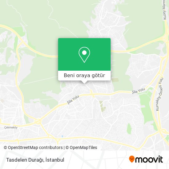 Tasdelen Durağı harita