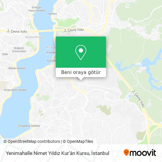 Yenimahalle Nimet Yıldız Kur'ân Kursu harita