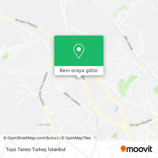 Toyo Tanso Turkey harita
