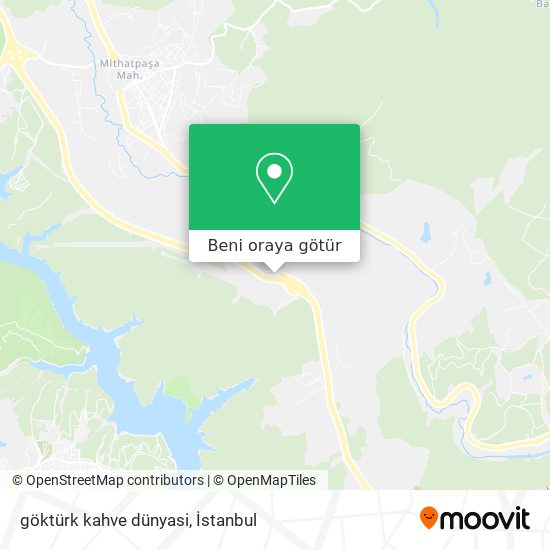 göktürk kahve dünyasi harita