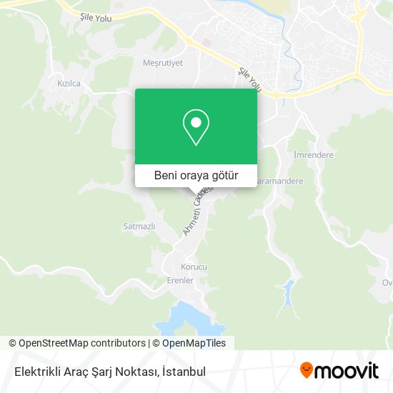 Elektrikli Araç Şarj Noktası harita