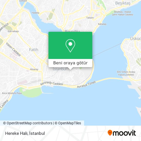 Hereke Halı harita