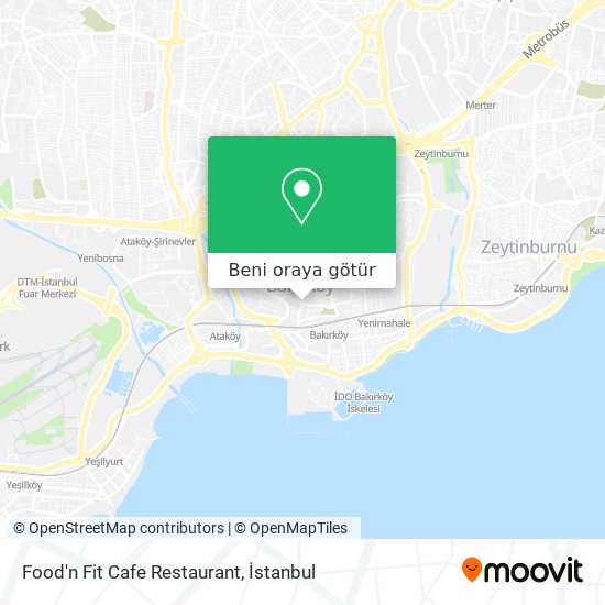 Food'n Fit Cafe Restaurant harita