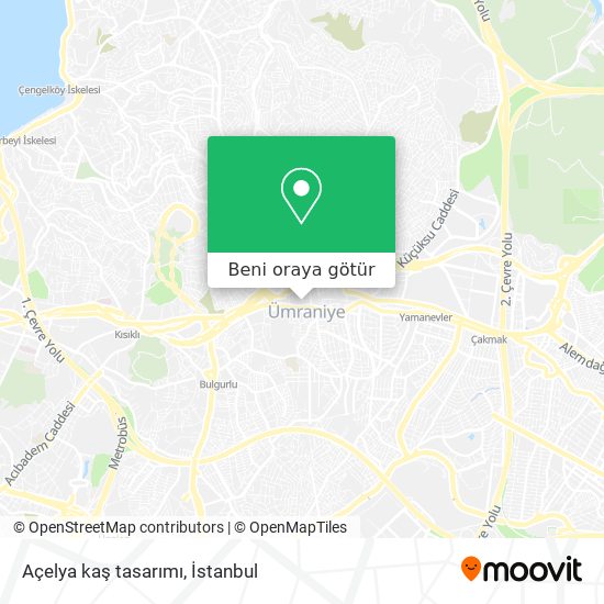Açelya kaş tasarımı harita