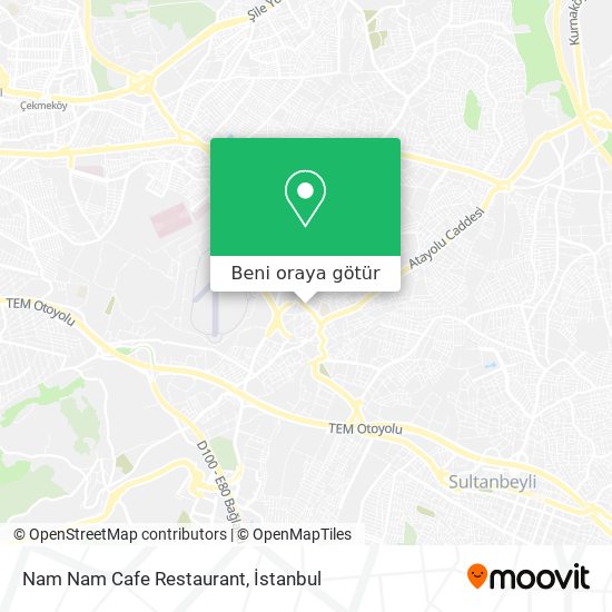 Nam Nam Cafe Restaurant harita