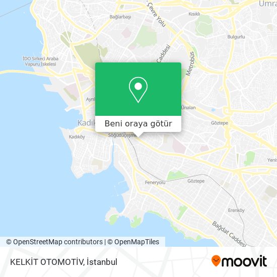 KELKİT OTOMOTİV harita