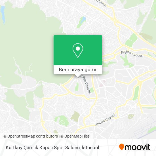 Kurtköy Çamlık Kapalı Spor Salonu harita