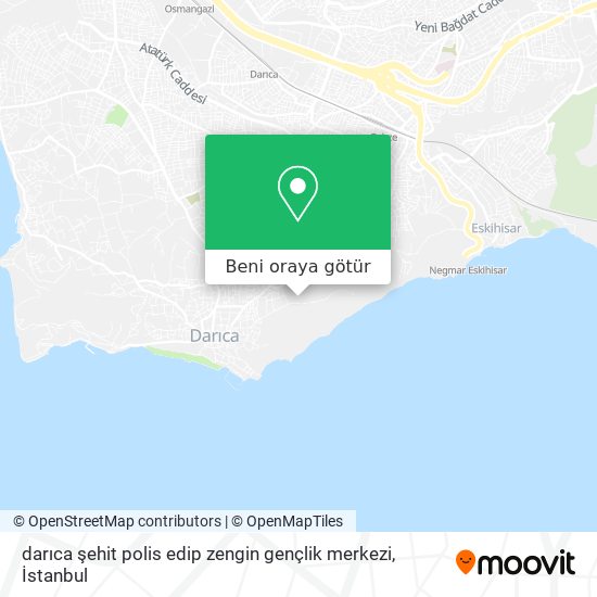 darıca şehit polis edip zengin gençlik merkezi harita