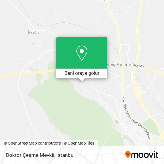 Doktor Çeşme Mevkii harita