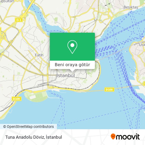 Tuna Anadolu Döviz harita