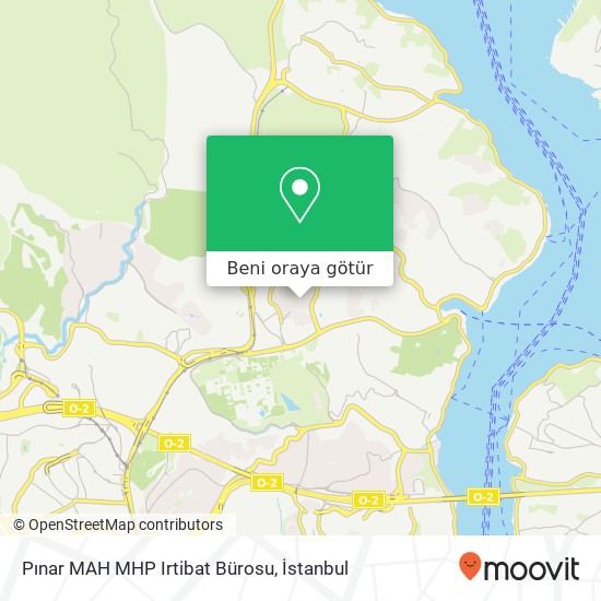 Pınar MAH MHP Irtibat Bürosu harita