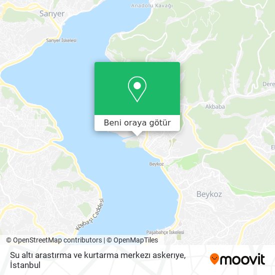 Su altı arastırma ve kurtarma merkezı askerıye harita