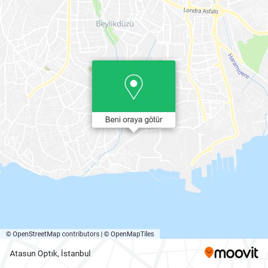 Atasun Optık harita