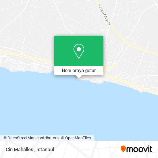 Cin Mahallesi harita