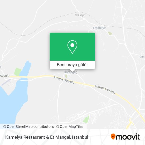 Kamelya Restaurant & Et Mangal harita