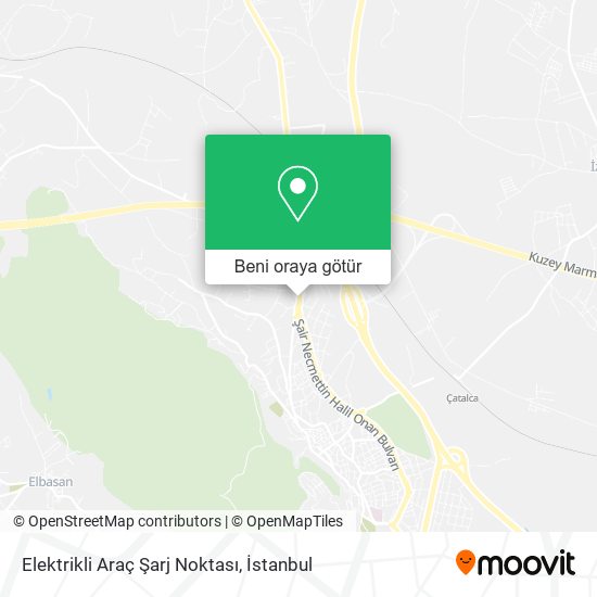 Elektrikli Araç Şarj Noktası harita