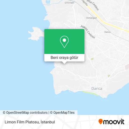 Limon Film Platosu harita