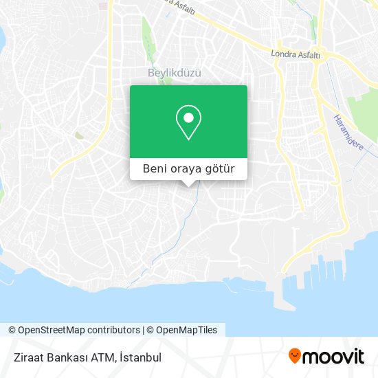 Ziraat Bankası ATM harita