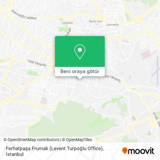 Ferhatpaşa Frumak (Levent Turpoğlu Office) harita