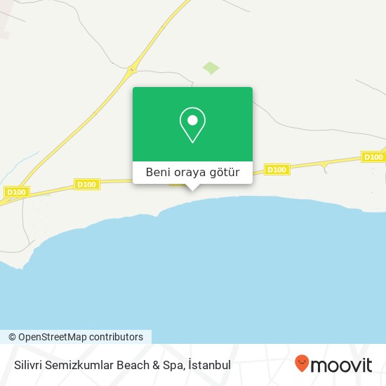 Silivri Semizkumlar Beach & Spa harita