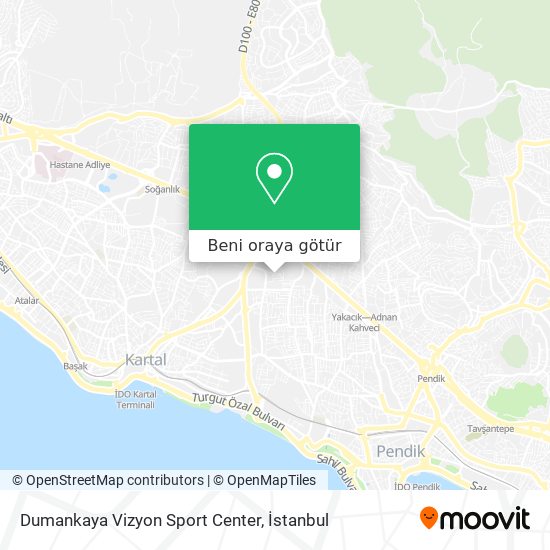 Dumankaya Vizyon Sport Center harita