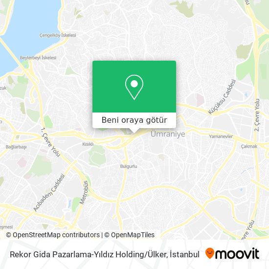 Rekor Gida Pazarlama-Yıldız Holding / Ülker harita