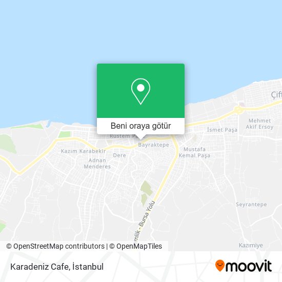 Karadeniz Cafe harita