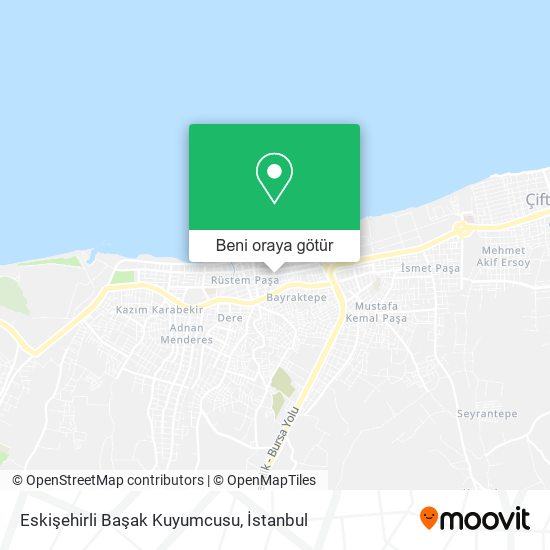 Eskişehirli Başak Kuyumcusu harita