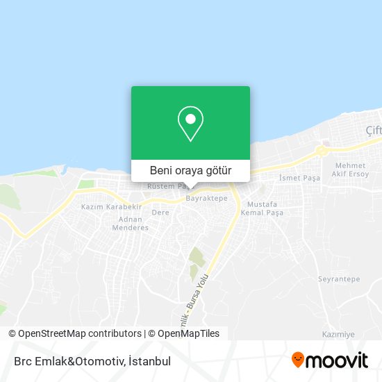 Brc Emlak&Otomotiv harita