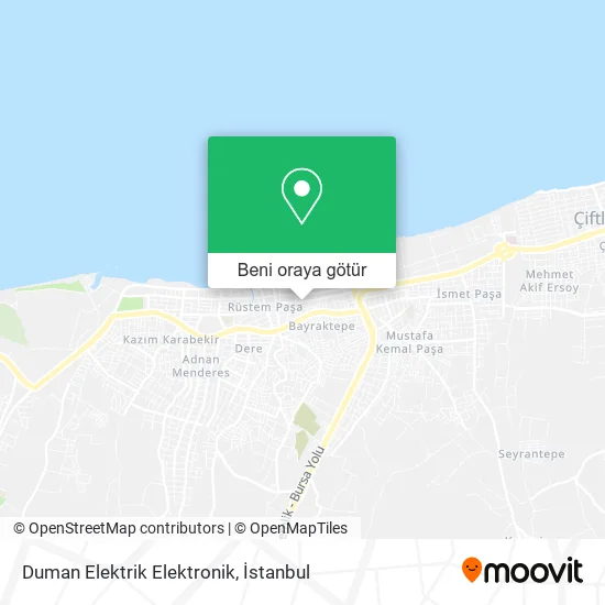 Duman Elektrik Elektronik harita