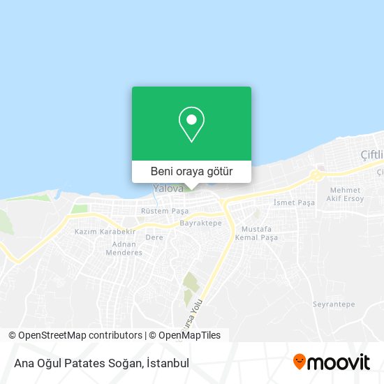 Ana Oğul Patates Soğan harita