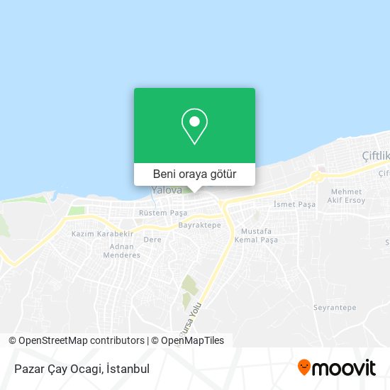 Pazar Çay Ocagi harita
