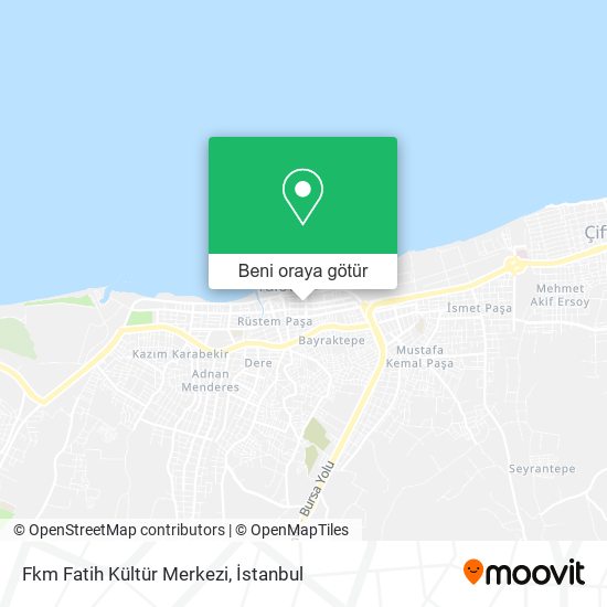 Fkm Fatih Kültür Merkezi harita